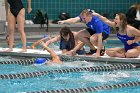Swimming & Diving vs Babson  Swimming & Diving vs Babson College. - Photo by Keith Nordstrom : Wheaton, Swimming